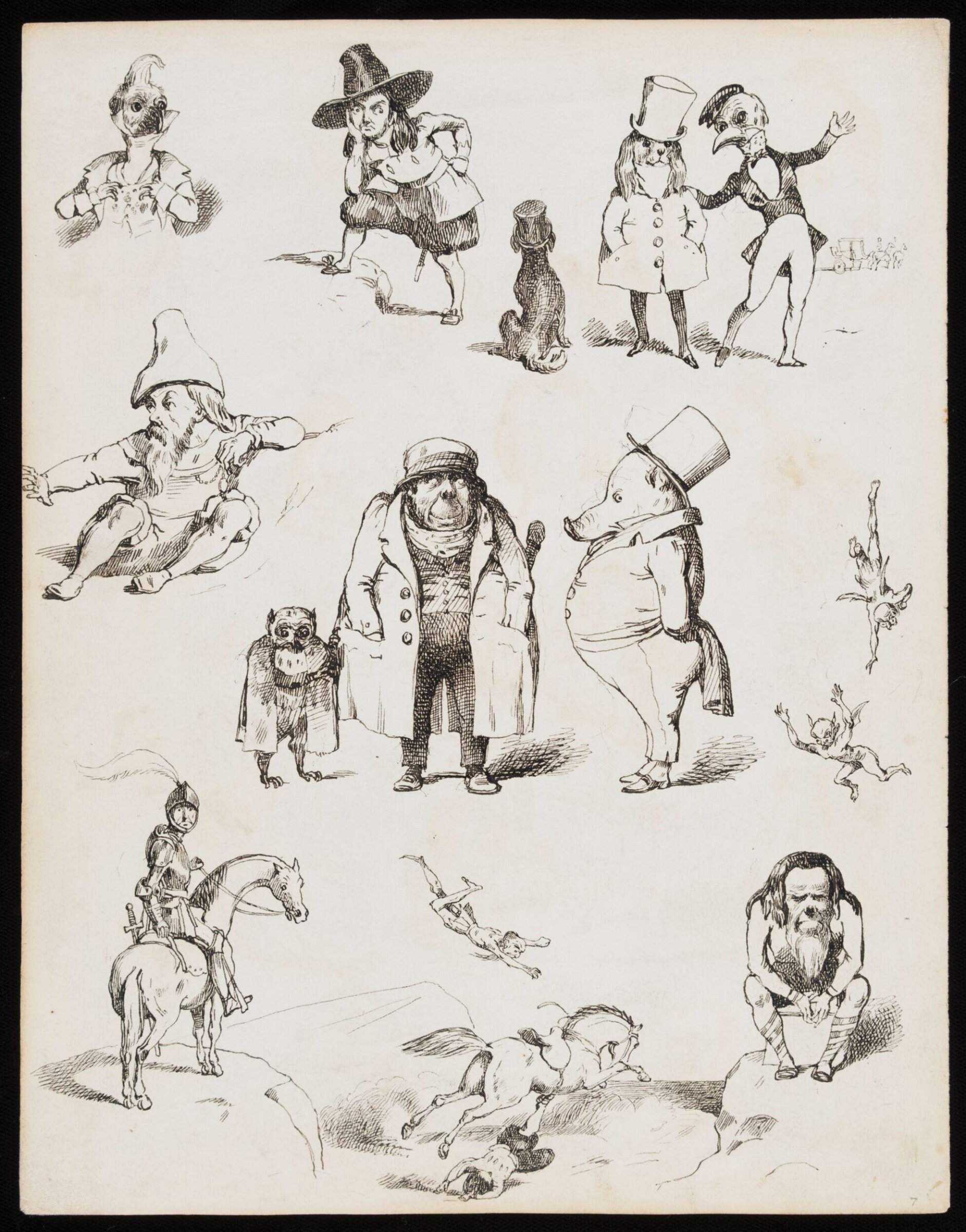 A Book Full of Nonsense, Richard Doyle, 1842