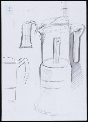 3 designs for the Biesse Coffee Pot