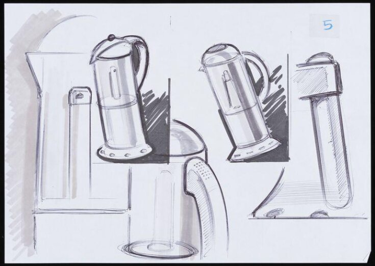 6 designs for the Biesse Coffee Pot image