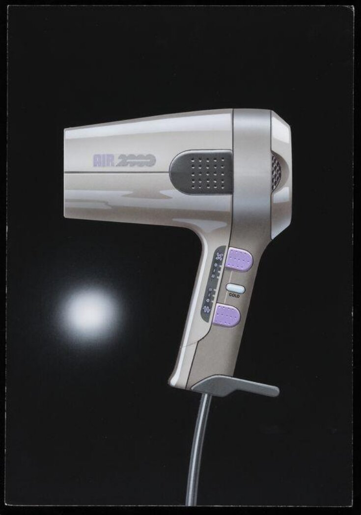 Presentation drawing for Air 2000 a hair-dryer image