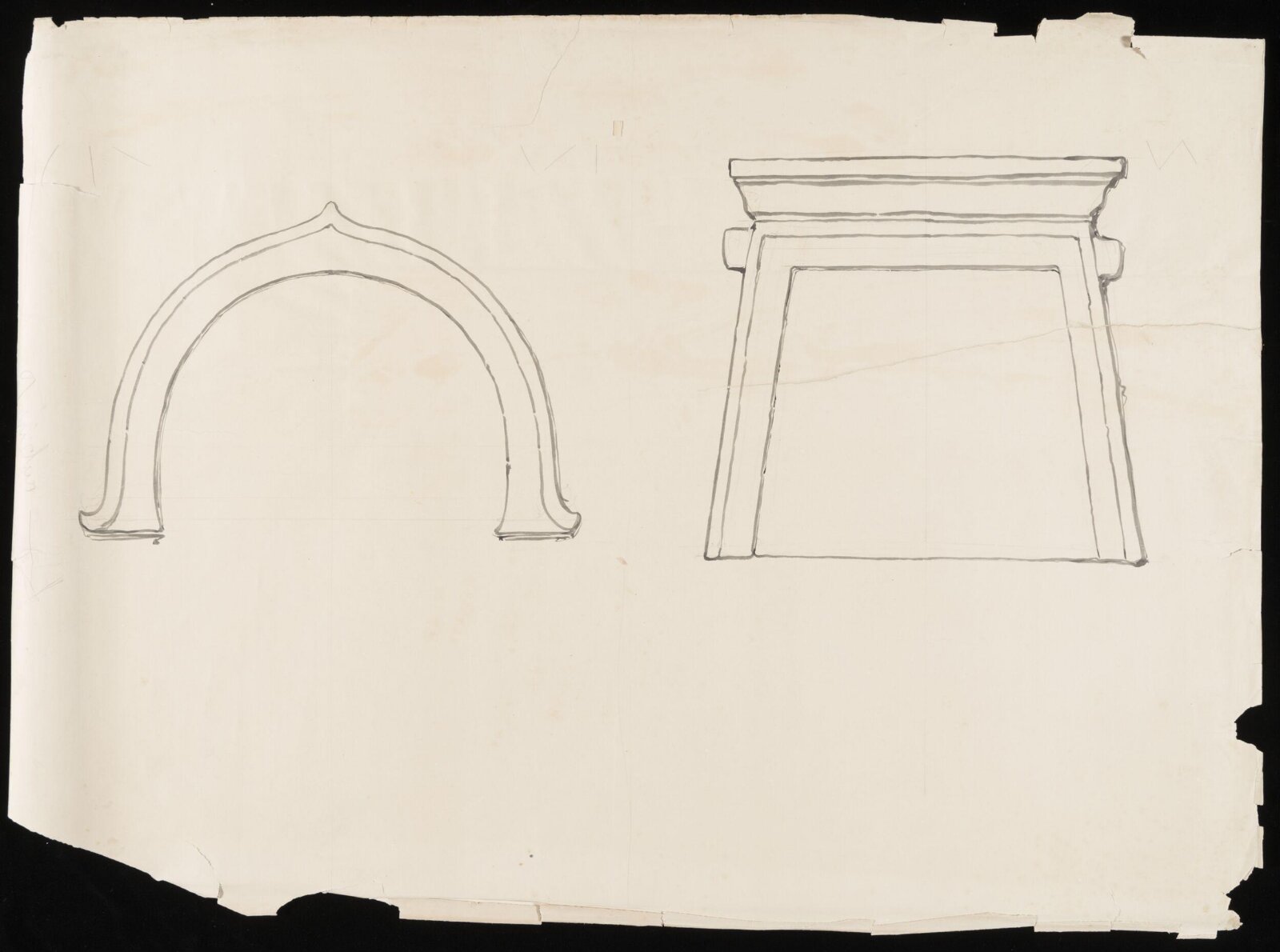 Drawing, William Simpson, 1879
