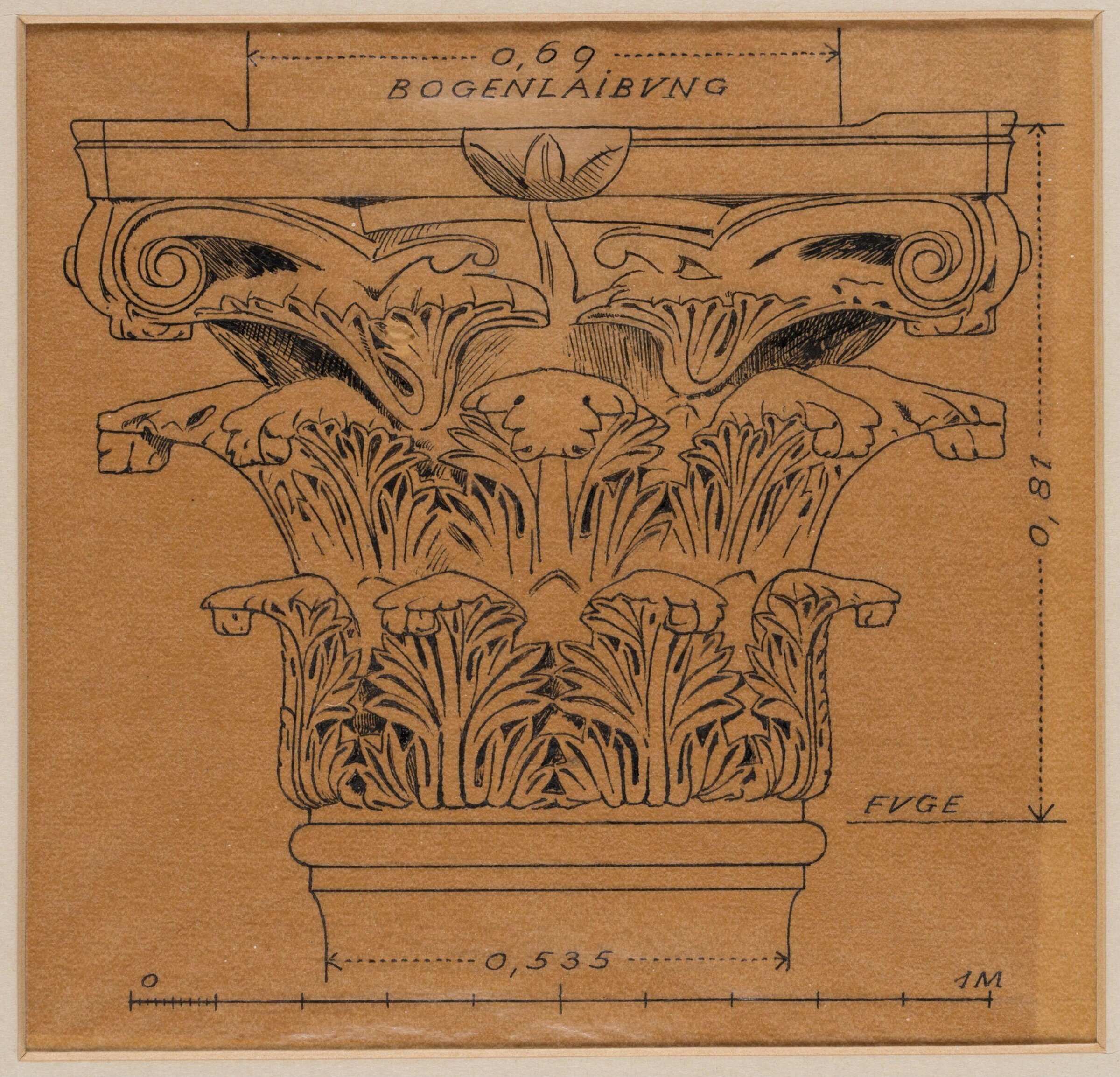 Drawing, Georg Niemann, ок. 1904