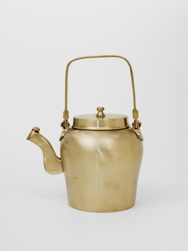 Brass kettle  top image