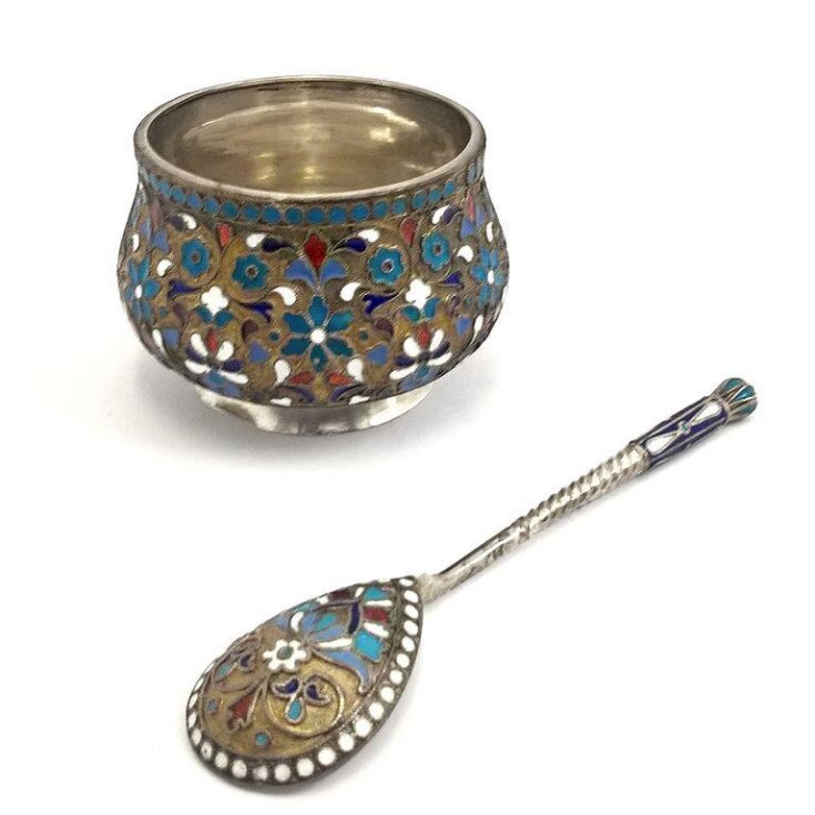 Mustard Pot and Spoon top image