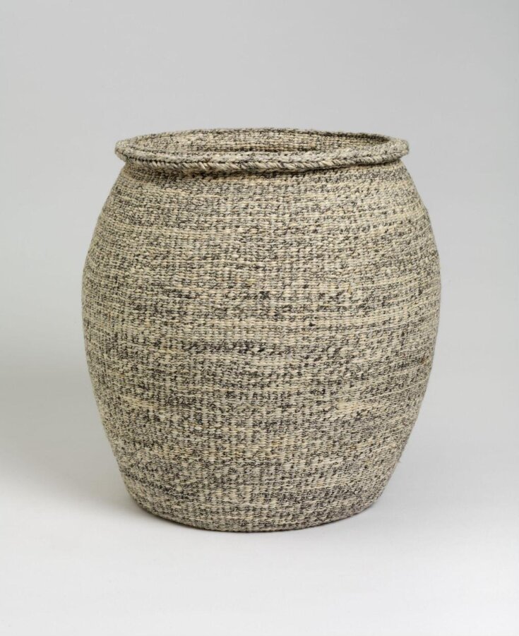 Paper Woven Jar  top image