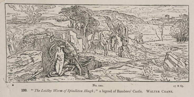 The Laidley Worm of Spindleton Heugh; a legend of Bamboro' Castle top image