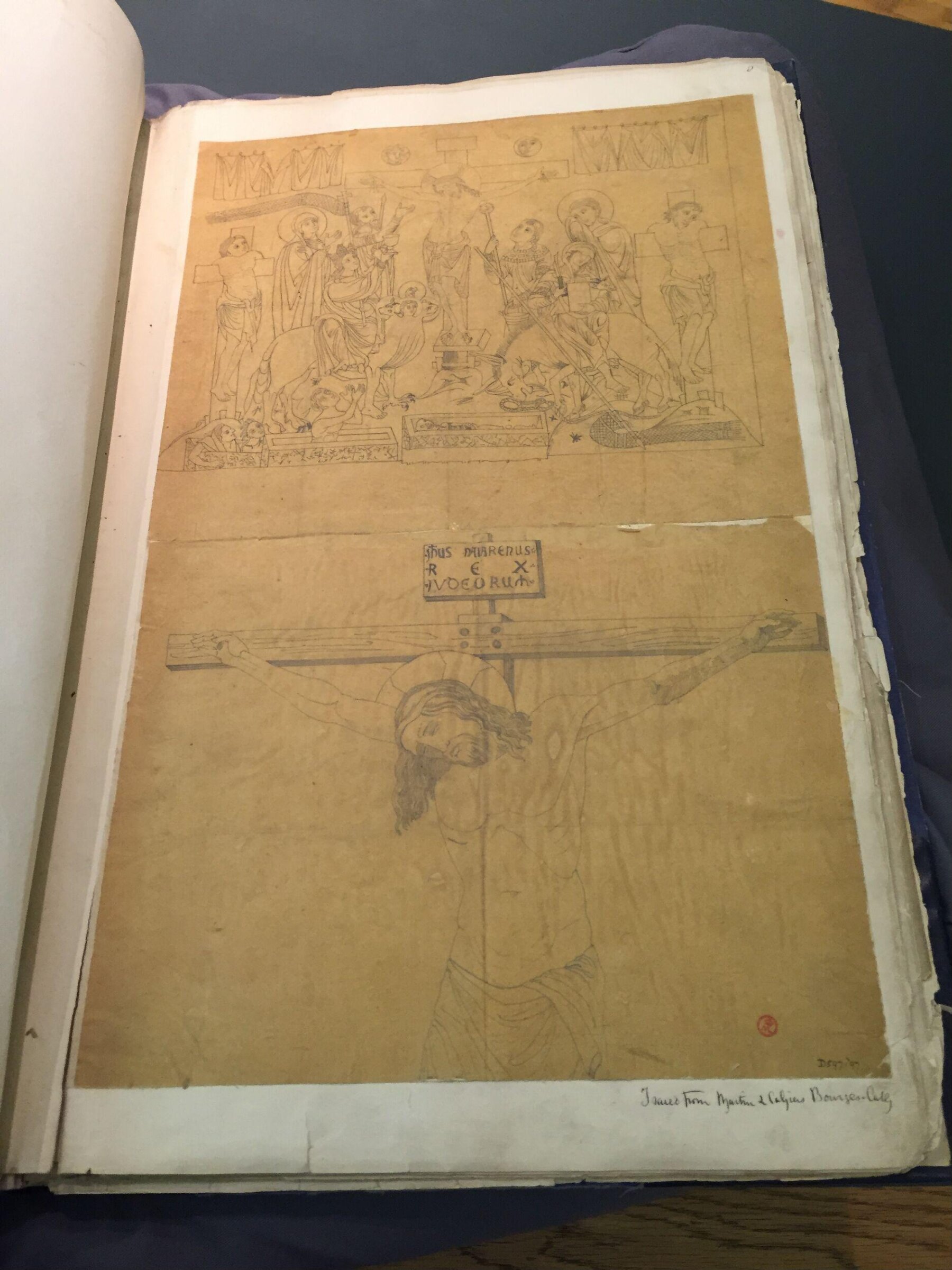 Drawing, William Burges, ca. 1850 - 1881