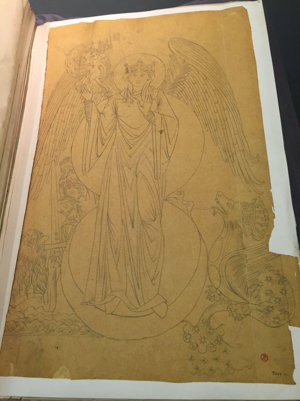 Drawing, William Burges, ca. 1850 - 1881