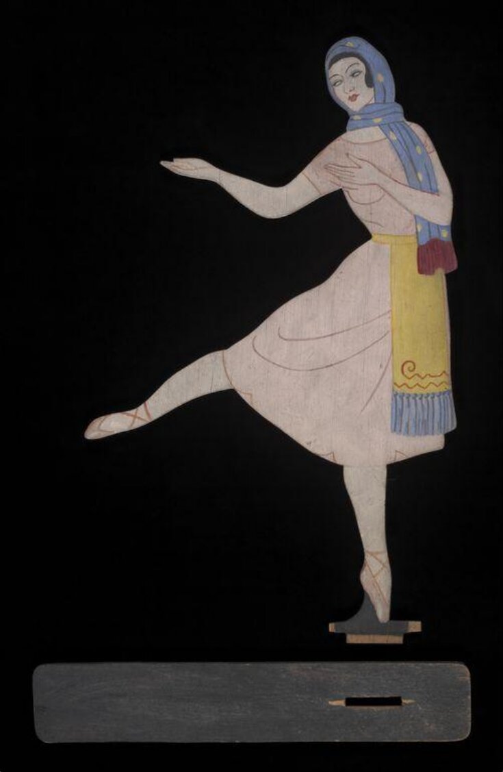 Wooden figure showing Vera Nemchinova top image