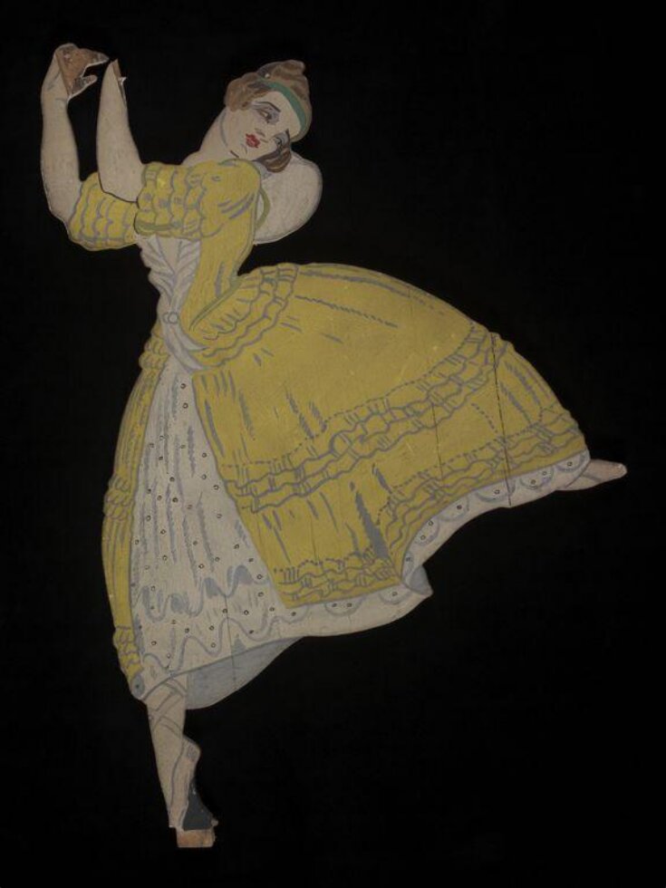 Wooden figure showing Lydia Lopokova image
