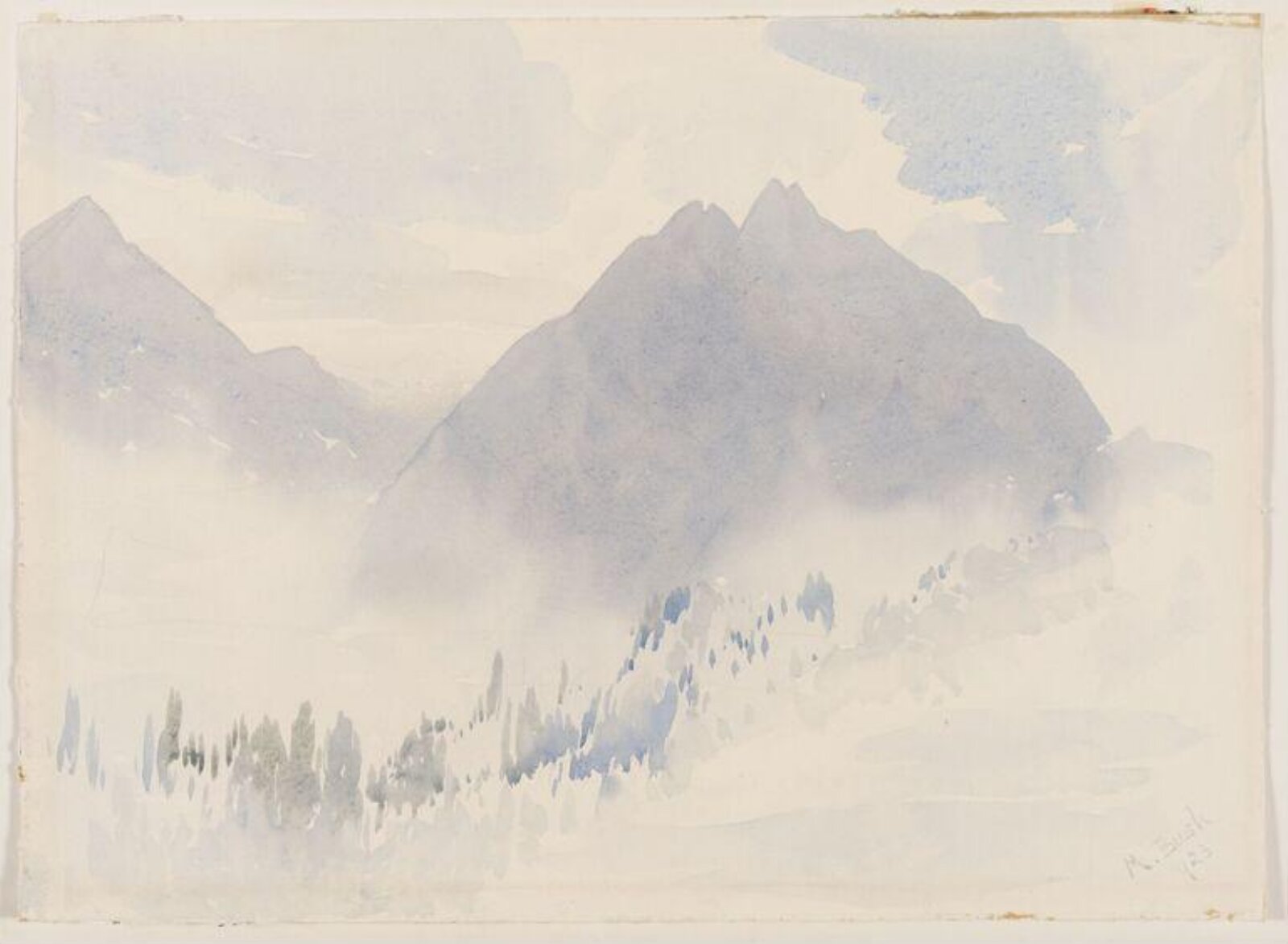 Morning Mists, Mary Busk, 1923