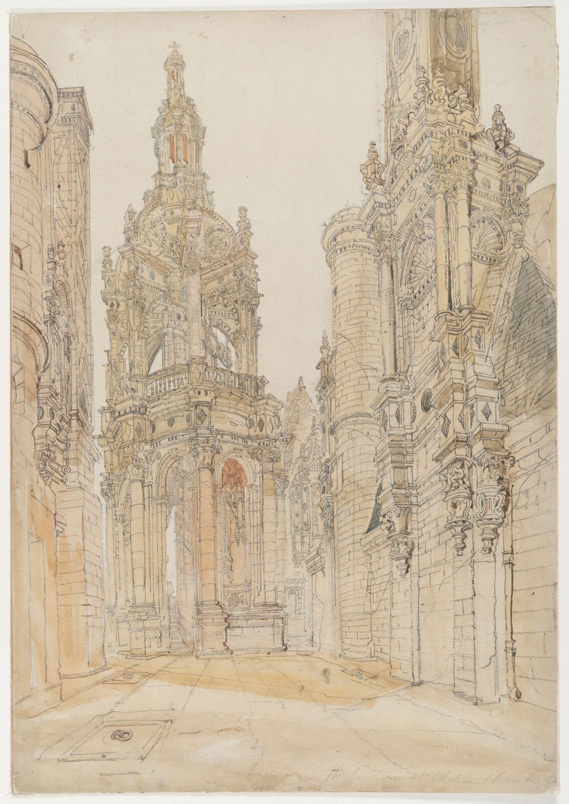 The Lantern, Chateau de Chambord, John Burgess, ca. 1853