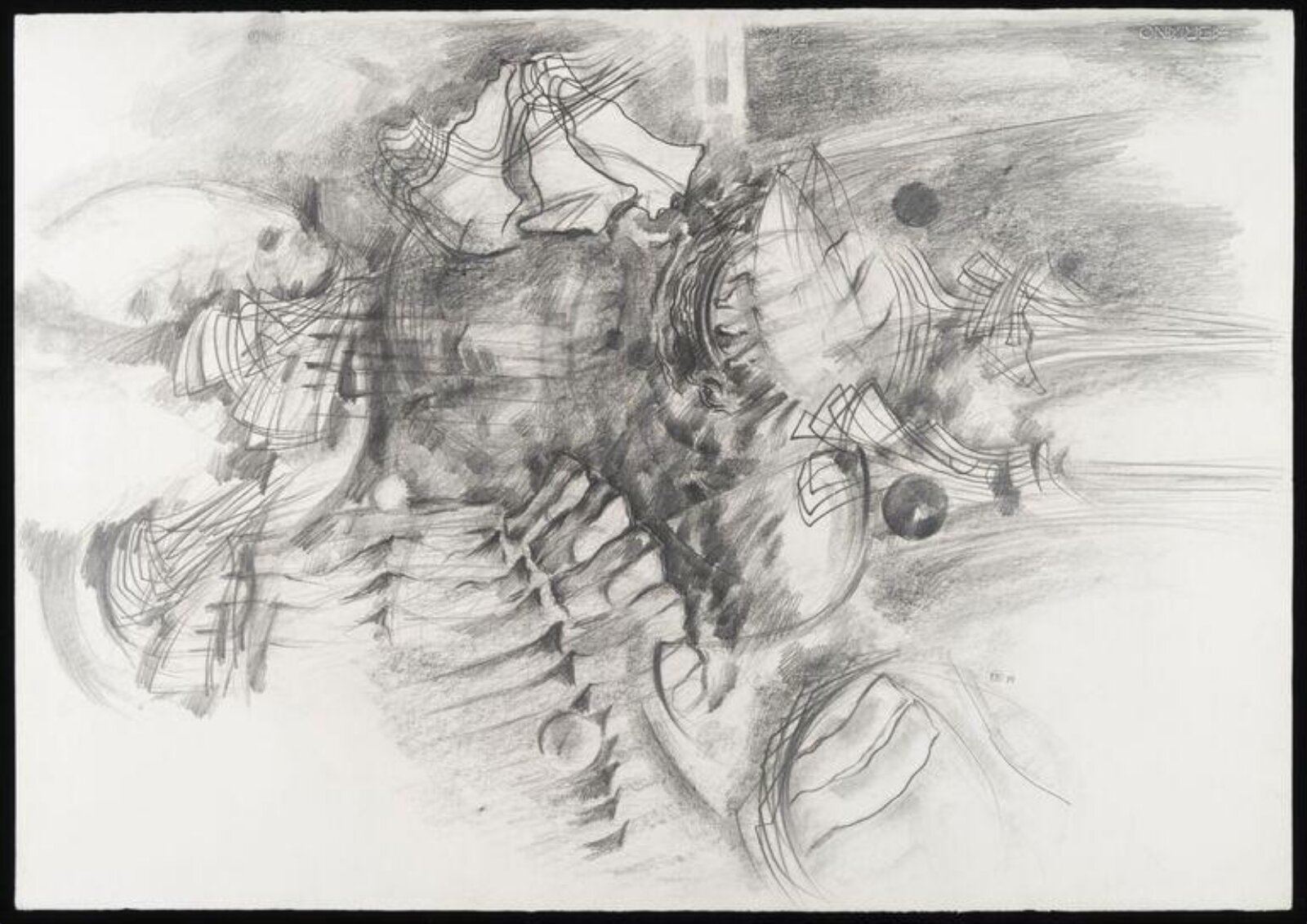 Abstract Drawing, Franz Bernheimer, 1989