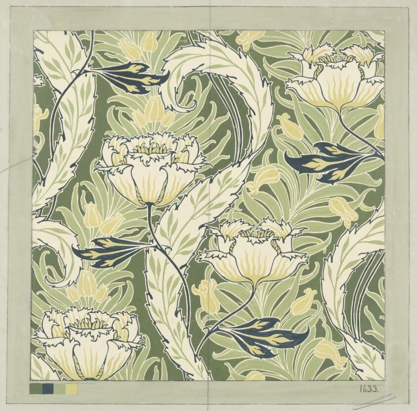 Textile design — Silver, Arthur — c.1894