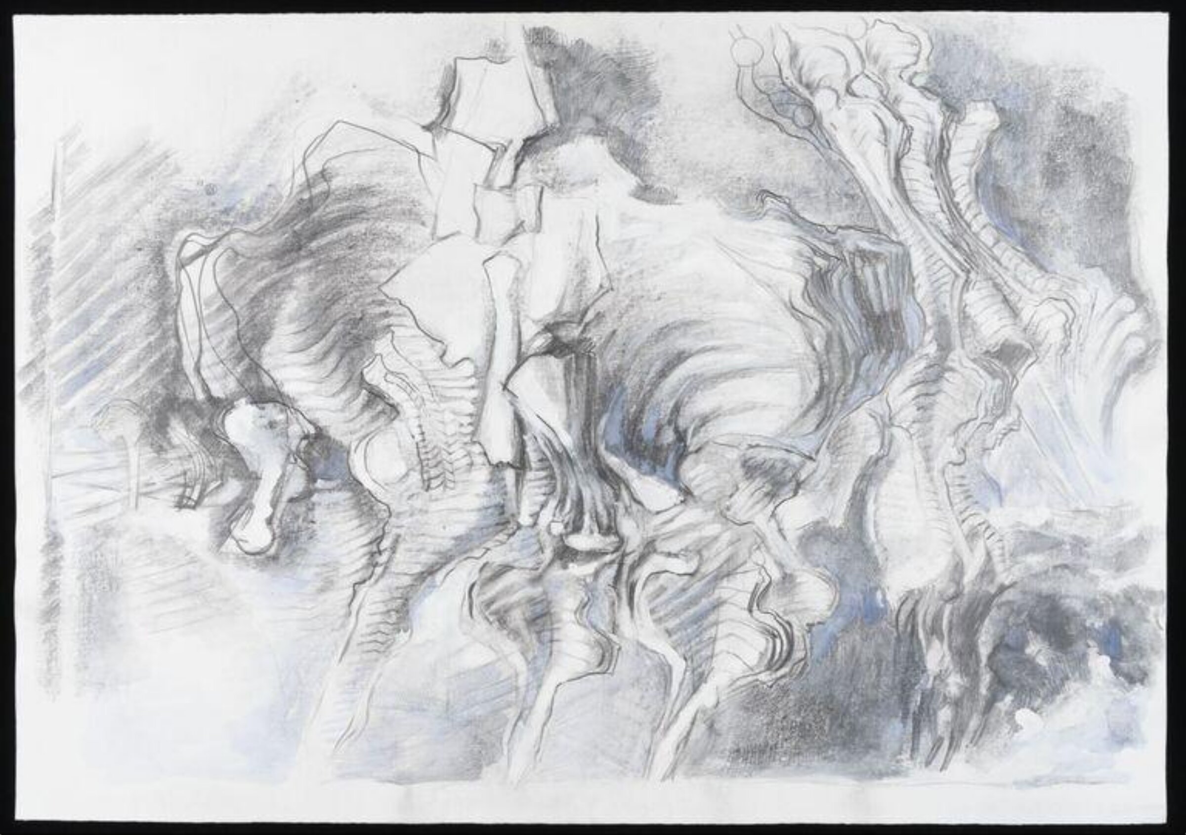 Abstract Drawing, Franz Bernheimer, 1988