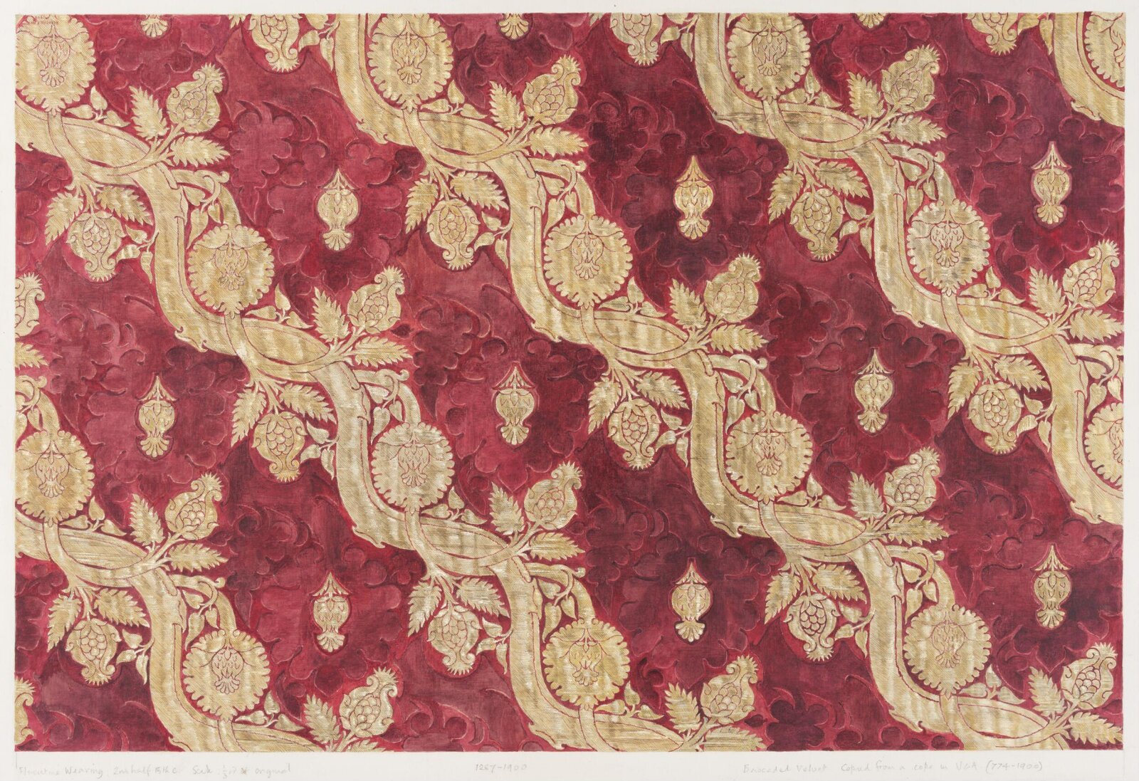 Watercolour, Blanche F. Hunter, ca.1900-1908
