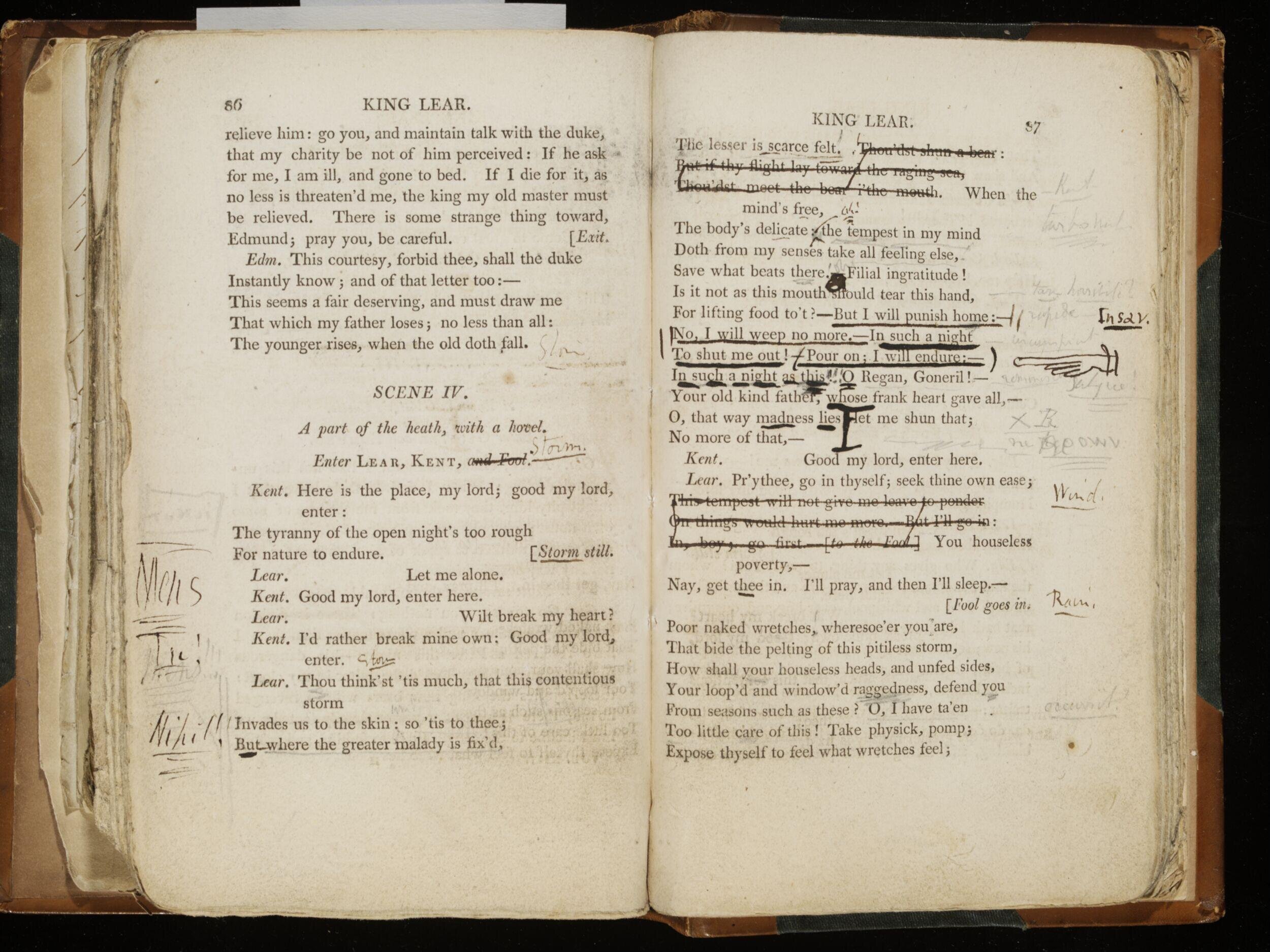 The act of King Henry IV ; Henry VIII ; Richard II ; King Lear