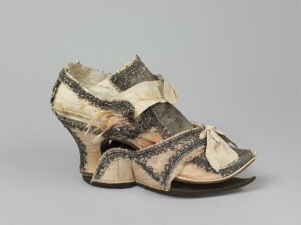 Patten Shoe and Patten | Unknown | V&A Explore The Collections
