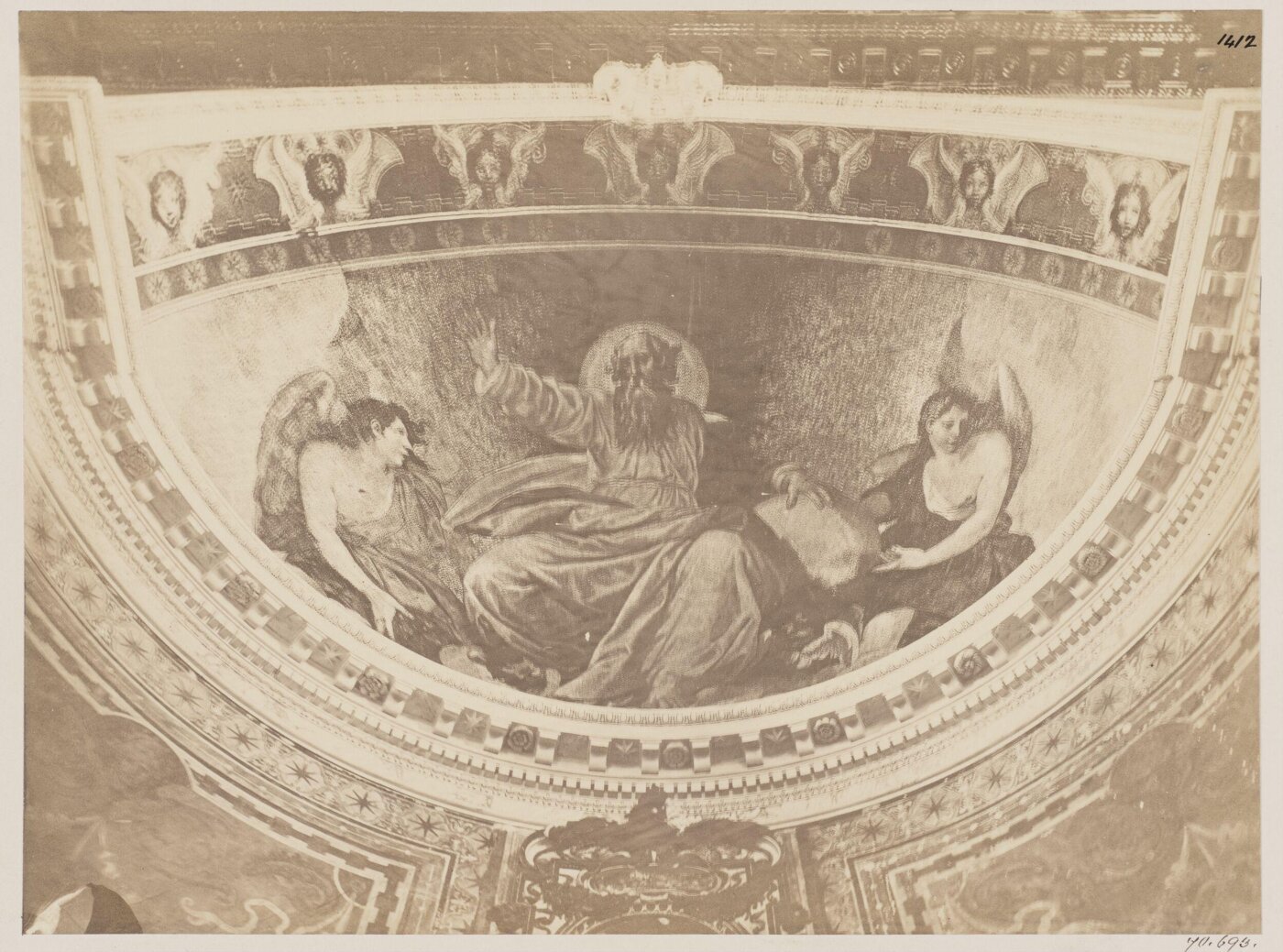 Parker, John Henry, Mosaic Picture of the sixteenth century in the vault of the Apse of S. Cesareo, A.D. 1592