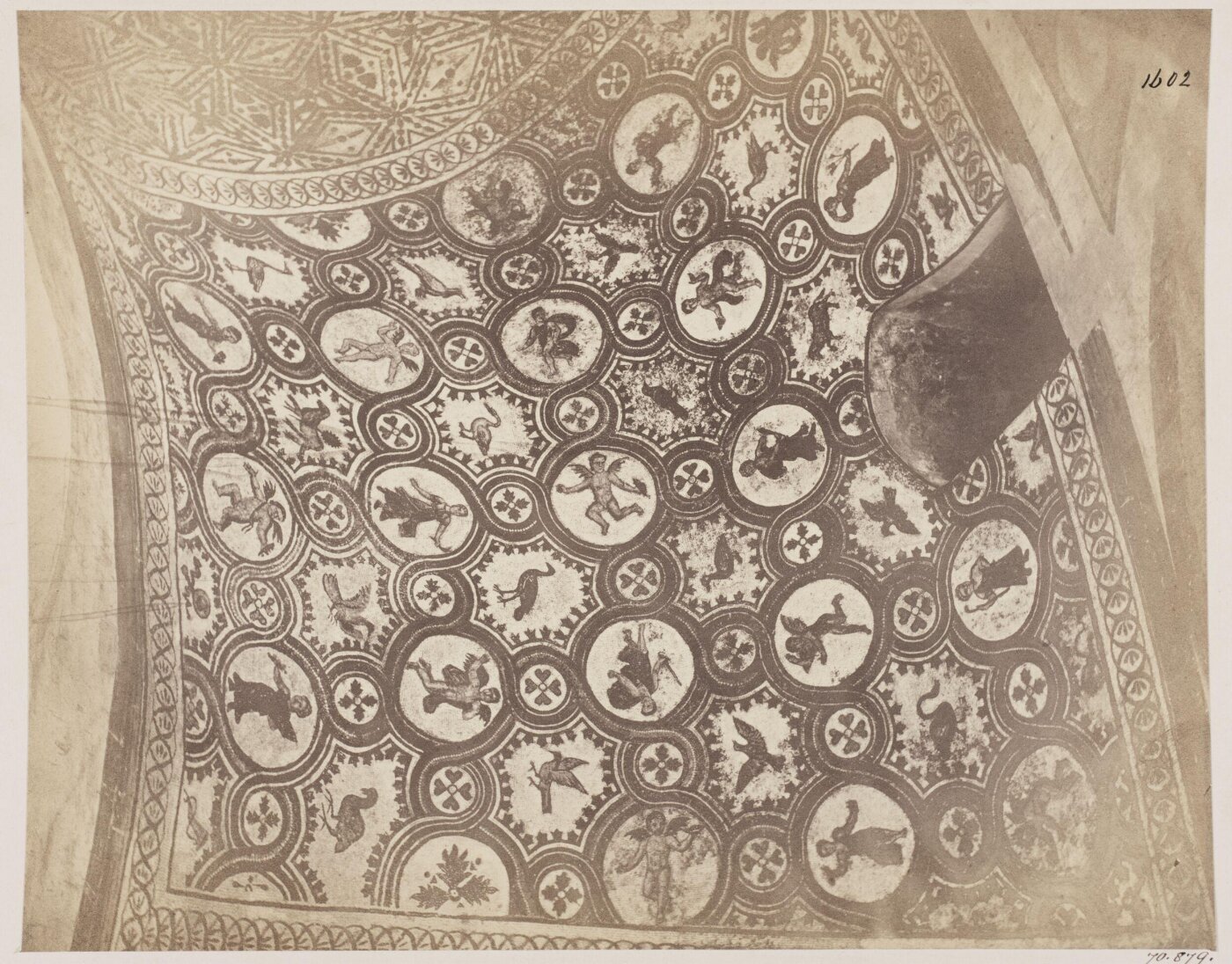 Parker, John Henry, Mosaic Pictures on the vault of the aisle of the Church of S. Constantia, A.D. 320