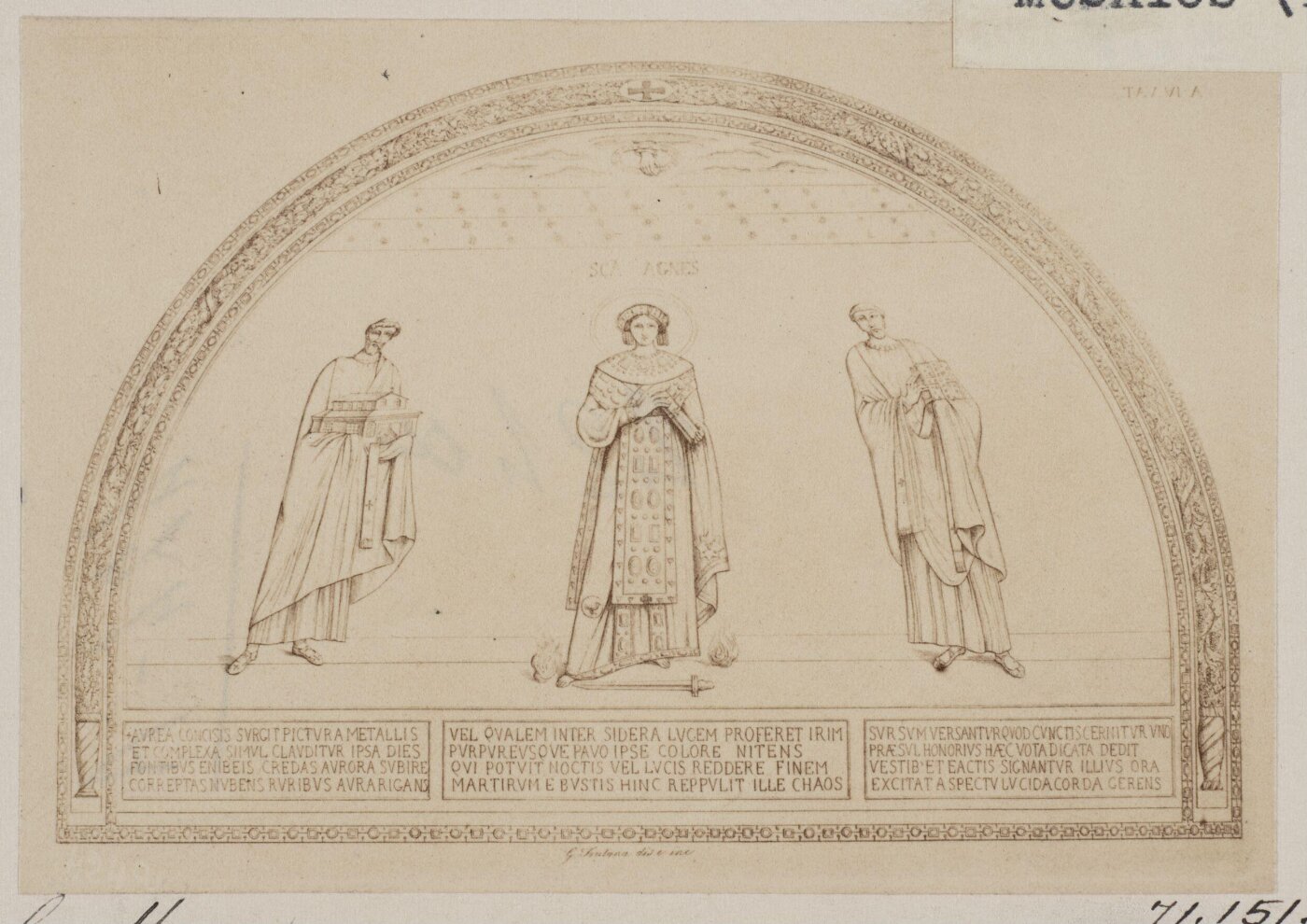 Parker, John Henry, Mosaic Picture in S. Agnes, A.D. 623