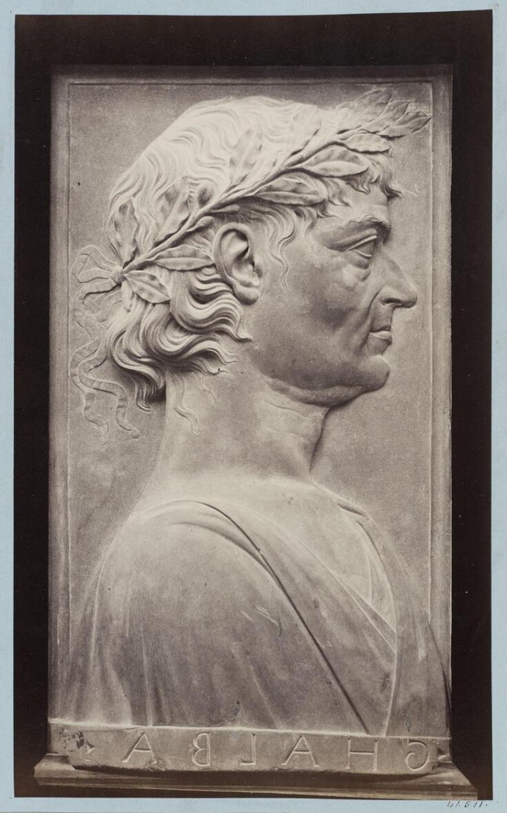 Bas-relief Bust of the Emperor Galba top image