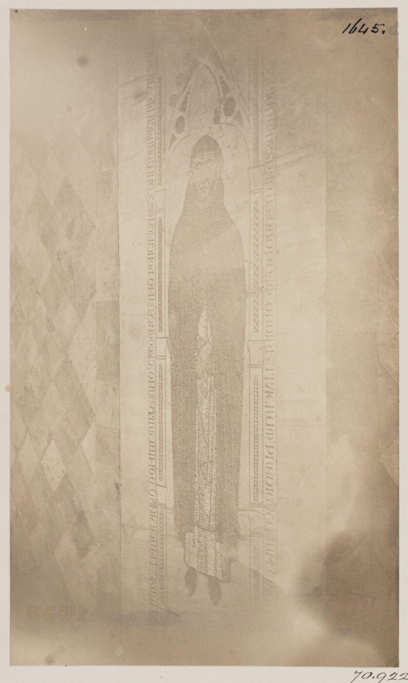 Parker, John Henry, Tombs - Mosaic Tomb in the pavement of the Nave of the Church of S. Sabina
