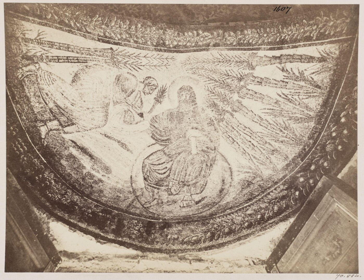Parker, John Henry, Mosaic Picture over a door in the Church of S. Constantia, c. A.D. 850