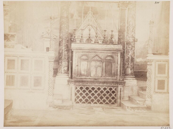 Church of SS. Nereus and Achilleus - Frontal of Altar top image