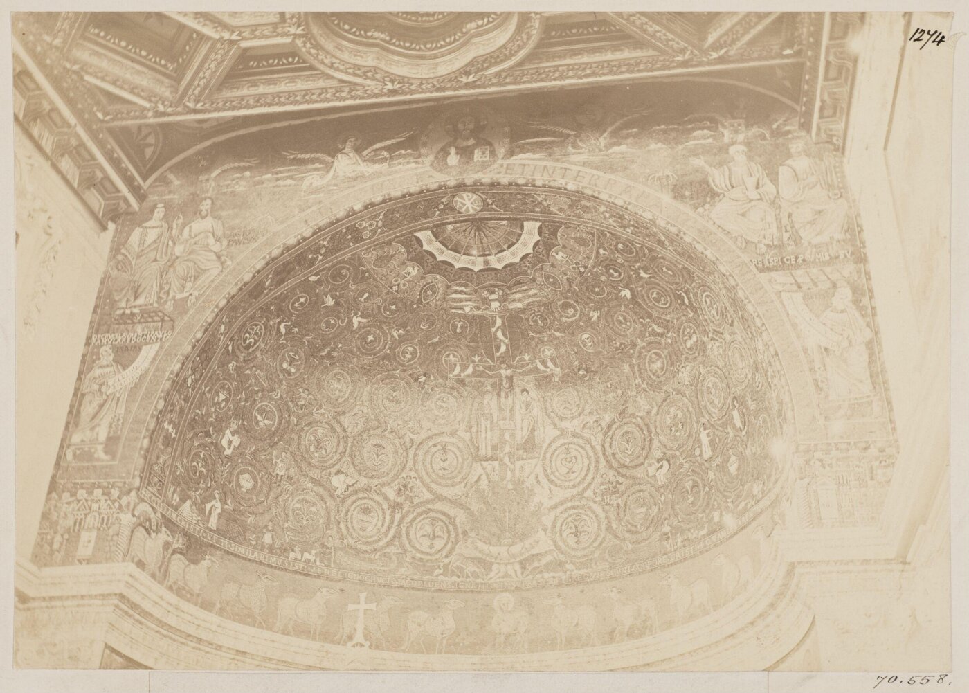 Parker, John Henry, Mosaics - S. Clement, Apse and Arch of Triumph