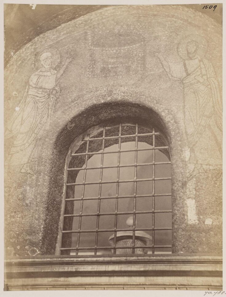 Mosaics - S. Prassede, Chapel of S. Zeno, Window, A.D. 820 top image