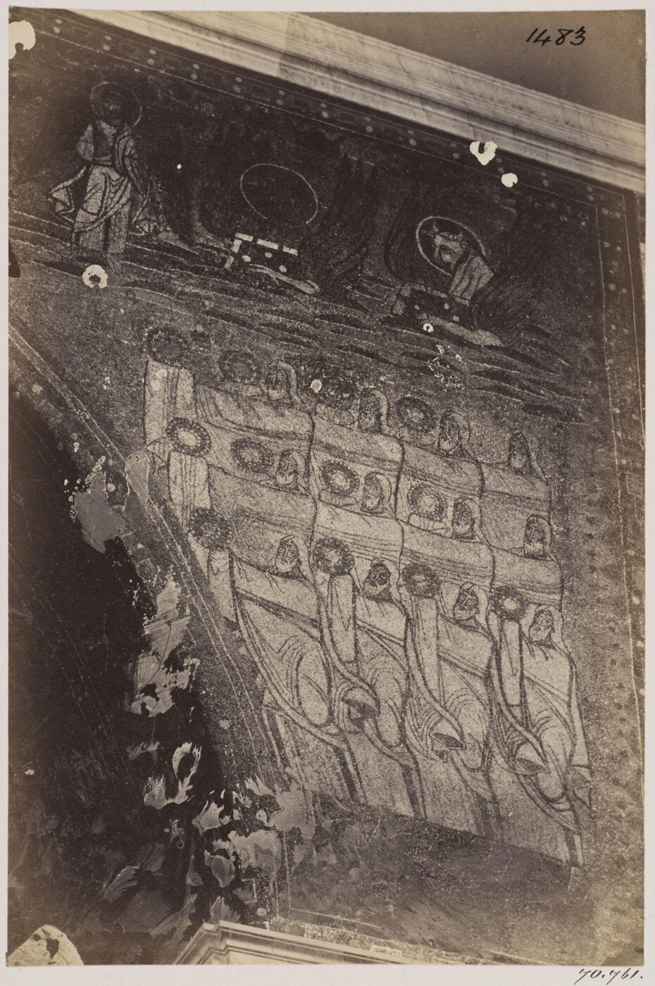 Parker, John Henry, Mosaics - S. Prassede, Outer Arch, right-hand side, A.D. 820
