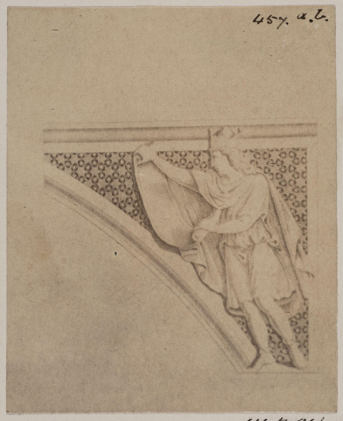 Parker, John Henry, Spandrels with Figures and Capitals in Canopy