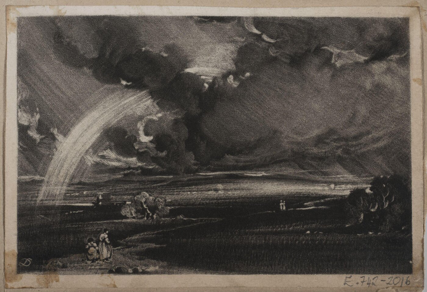 Constable, John RA, Departing Storm