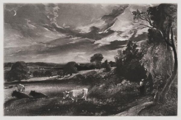 Summer Evening | Constable, John RA | Lucas, David | Constable, John RA ...