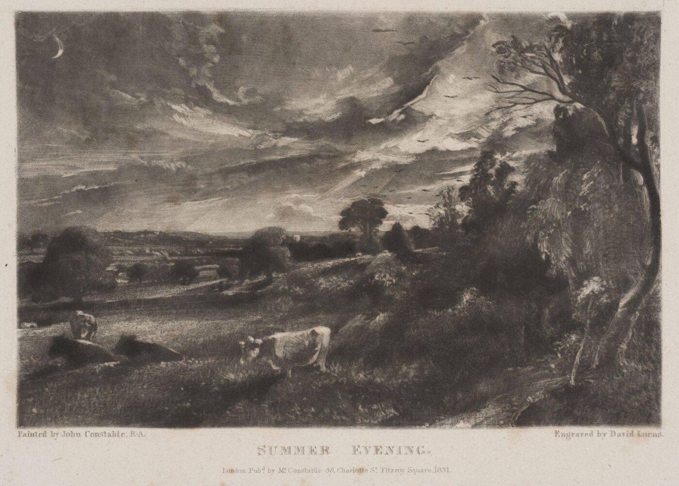 Constable, John RA, SUMMER EVENING