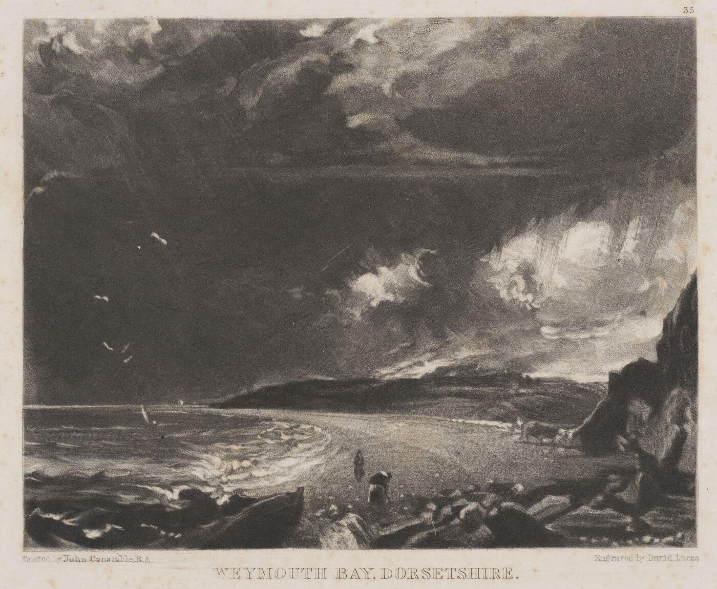 Constable, John RA, WEYMOUTH BAY, DORSETSHIRE