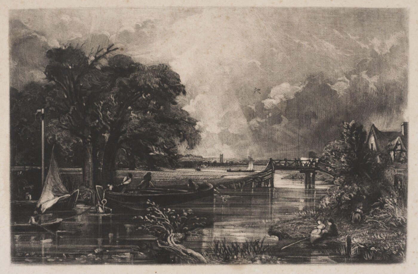 Constable, John RA, River Stour