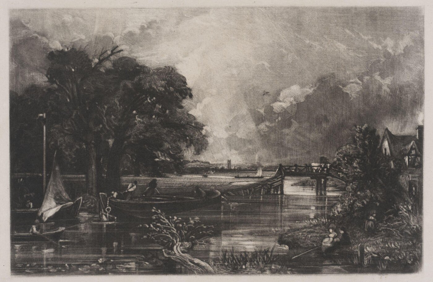 Constable, John RA, River Stour