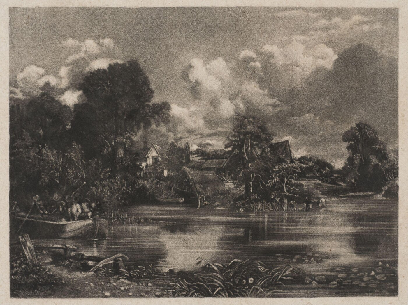 Constable, John RA, View on the River Stour