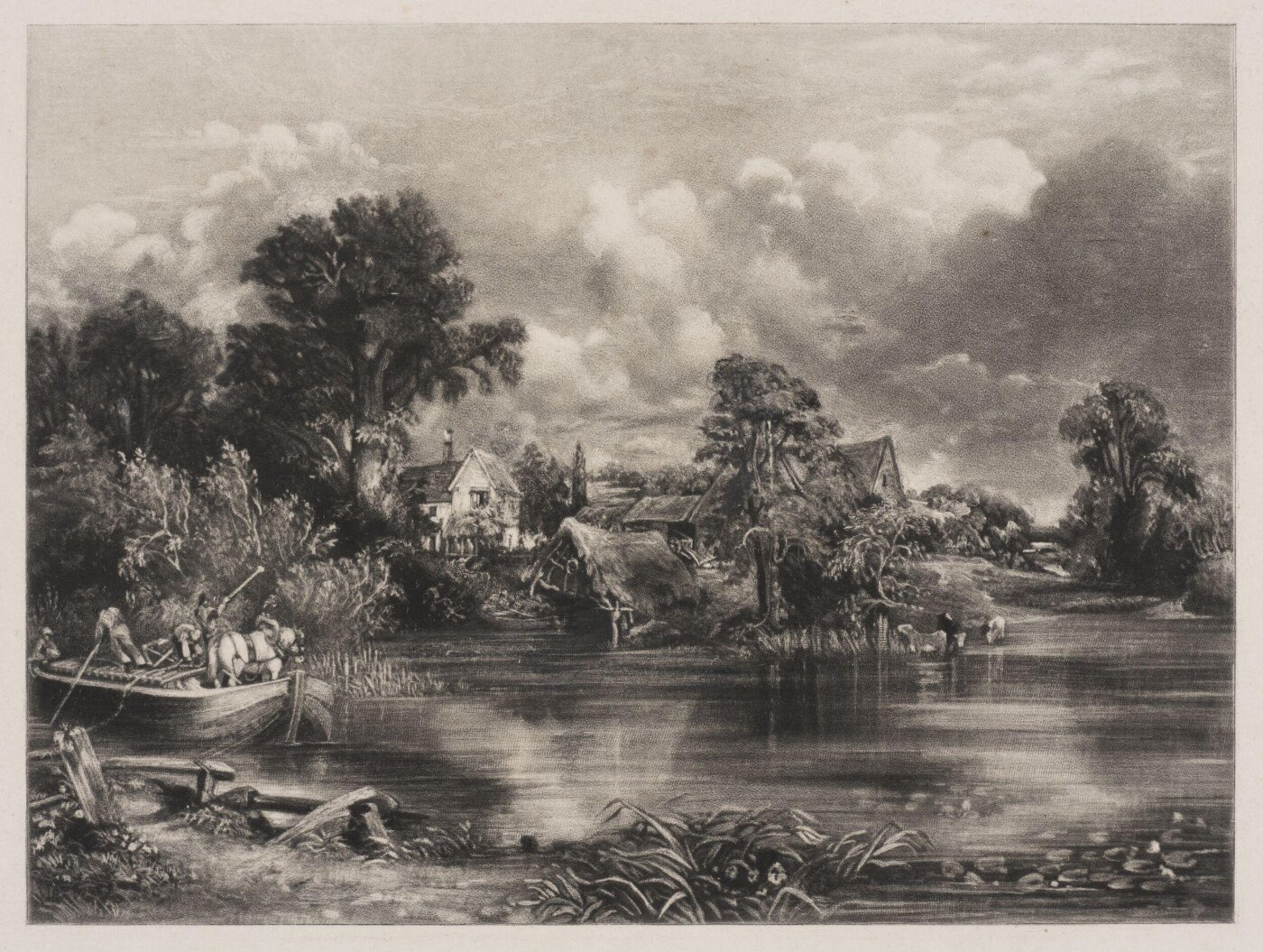 Constable, John RA, View on the River Stour