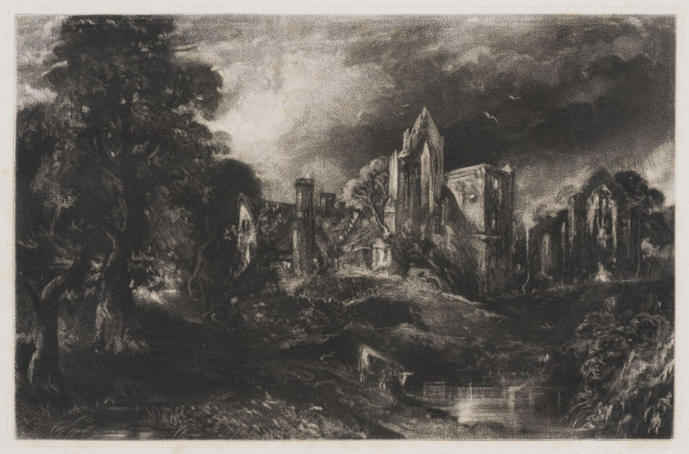 Constable, John RA, Castle Acre Priory