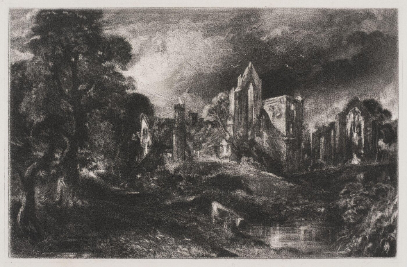 Constable, John RA, Castle Acre Priory