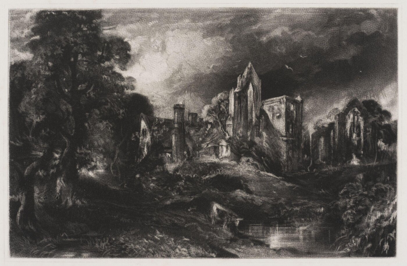 Constable, John RA, Castle Acre Priory