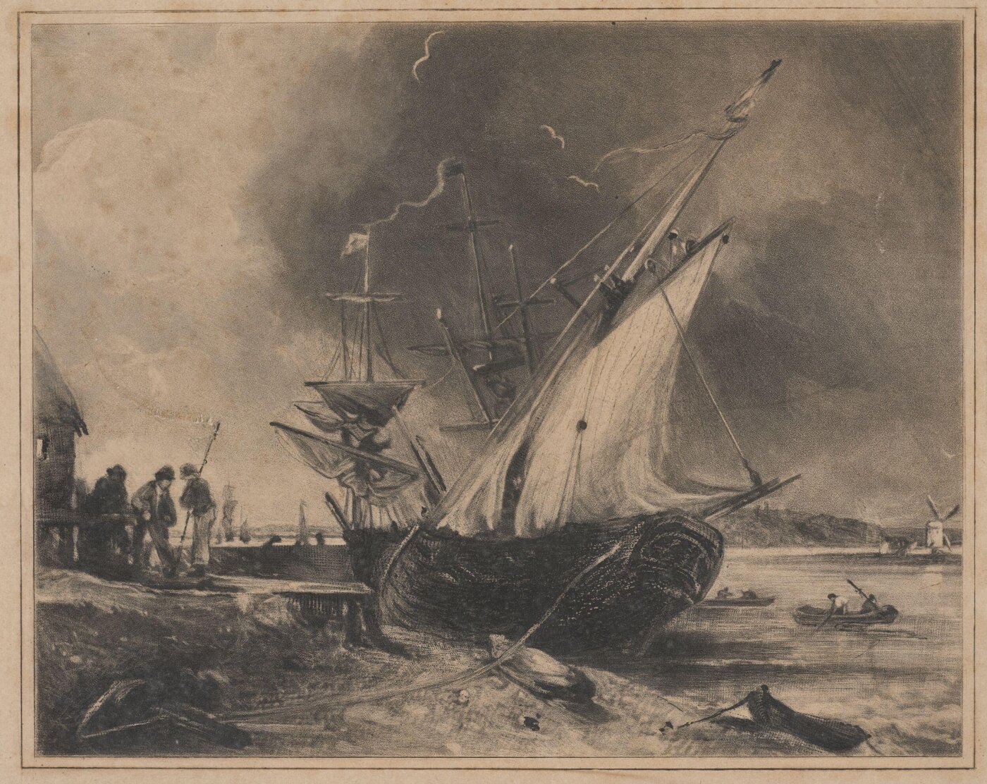 Constable, John RA, View on the Orwell