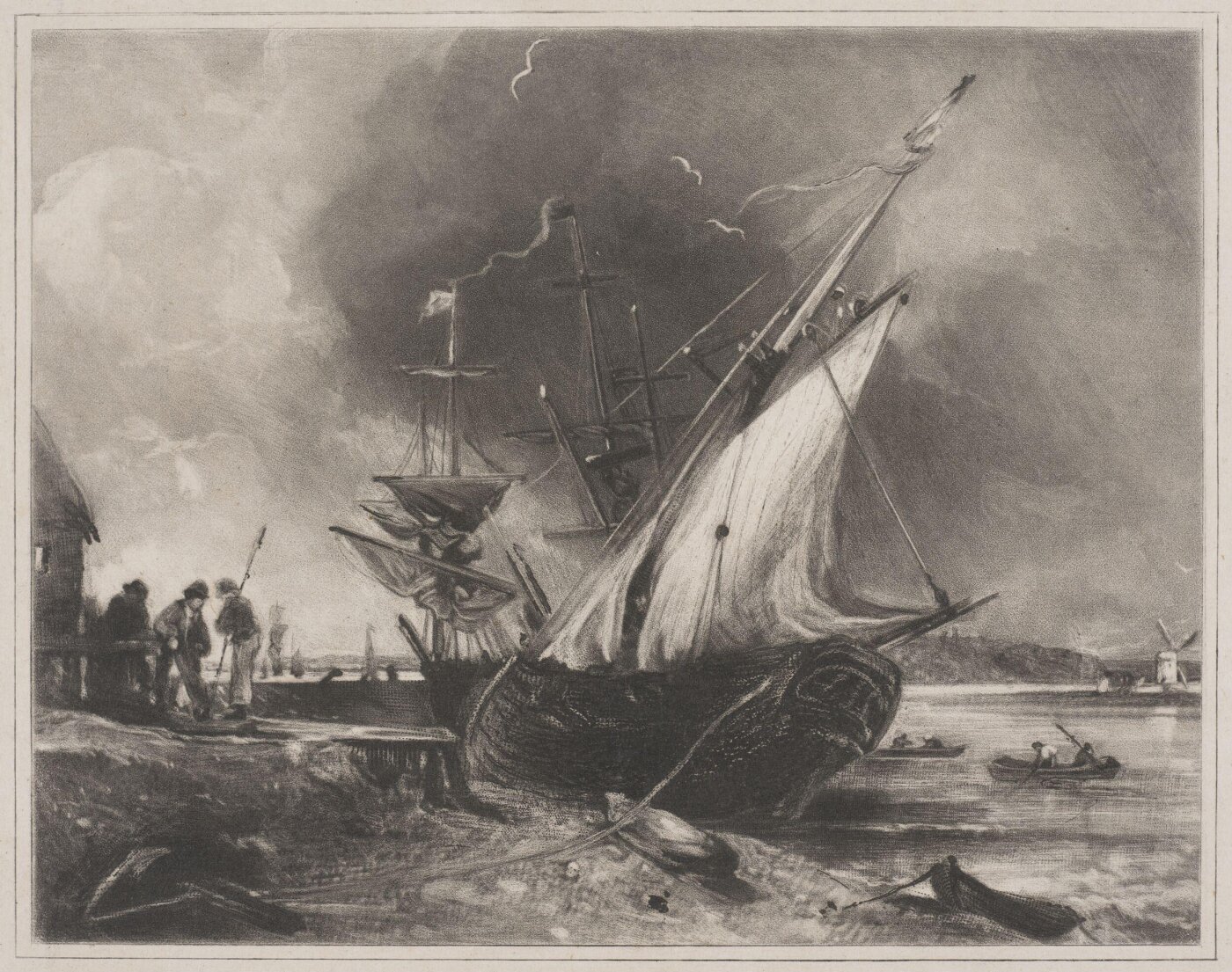 Constable, John RA, View on the Orwell