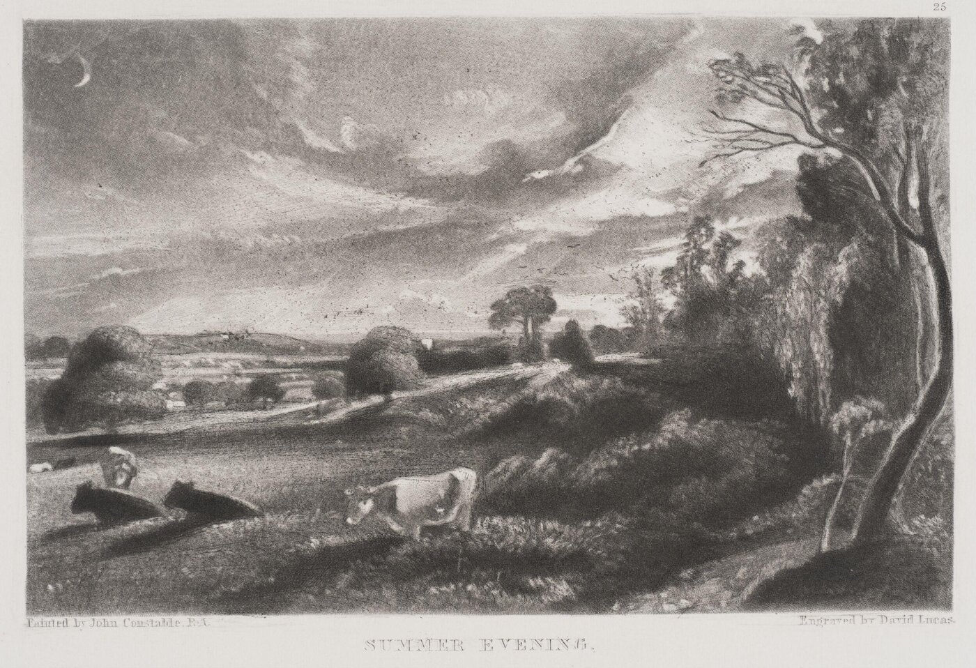 Constable, John RA, Summer Evening
