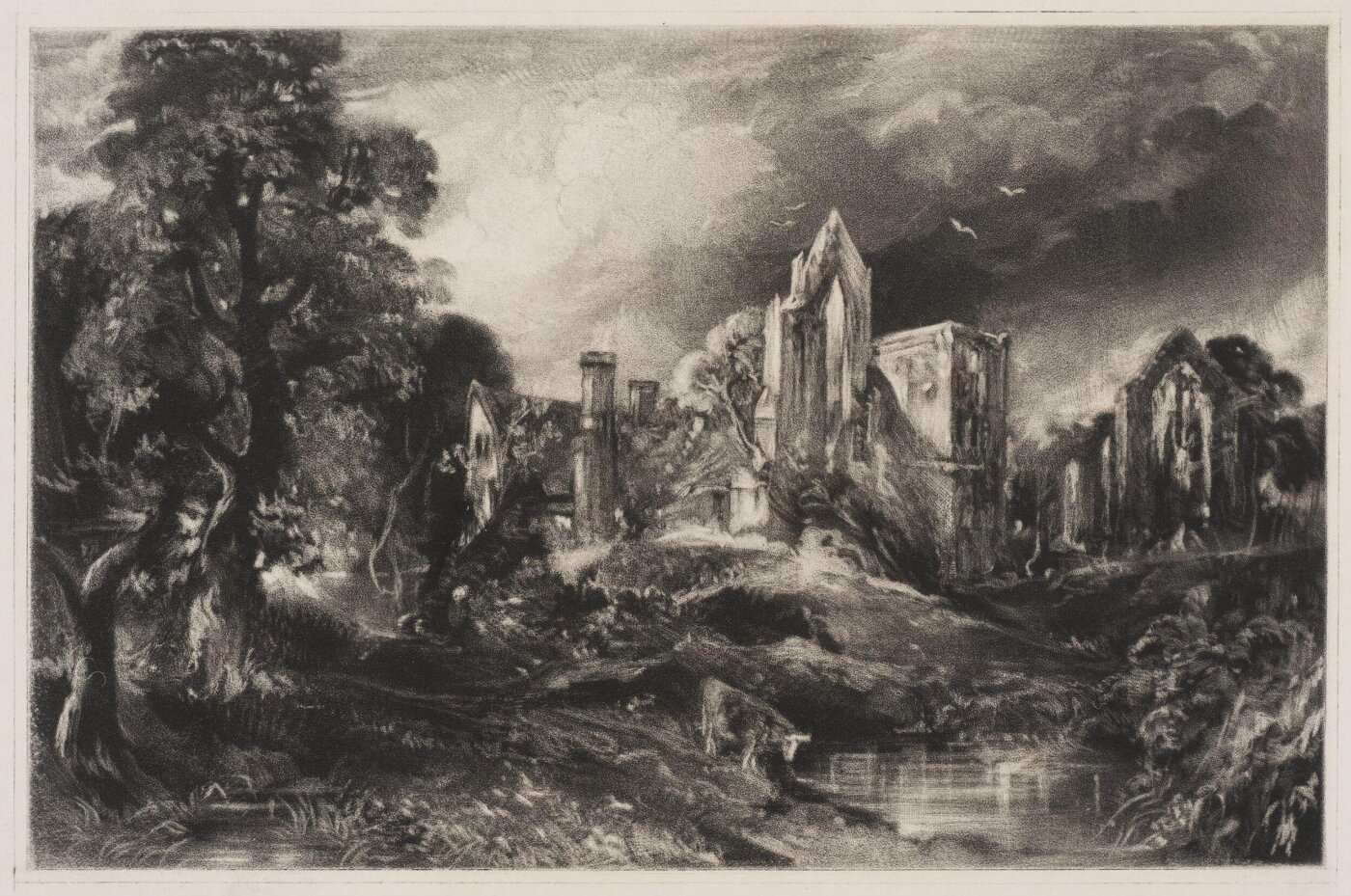 Constable, John RA, Castle Acre Priory
