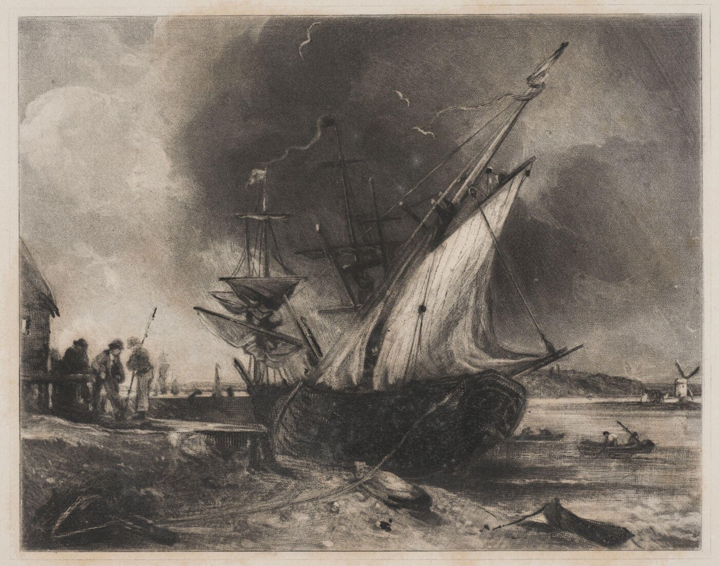 Constable, John RA, View on the Orwell