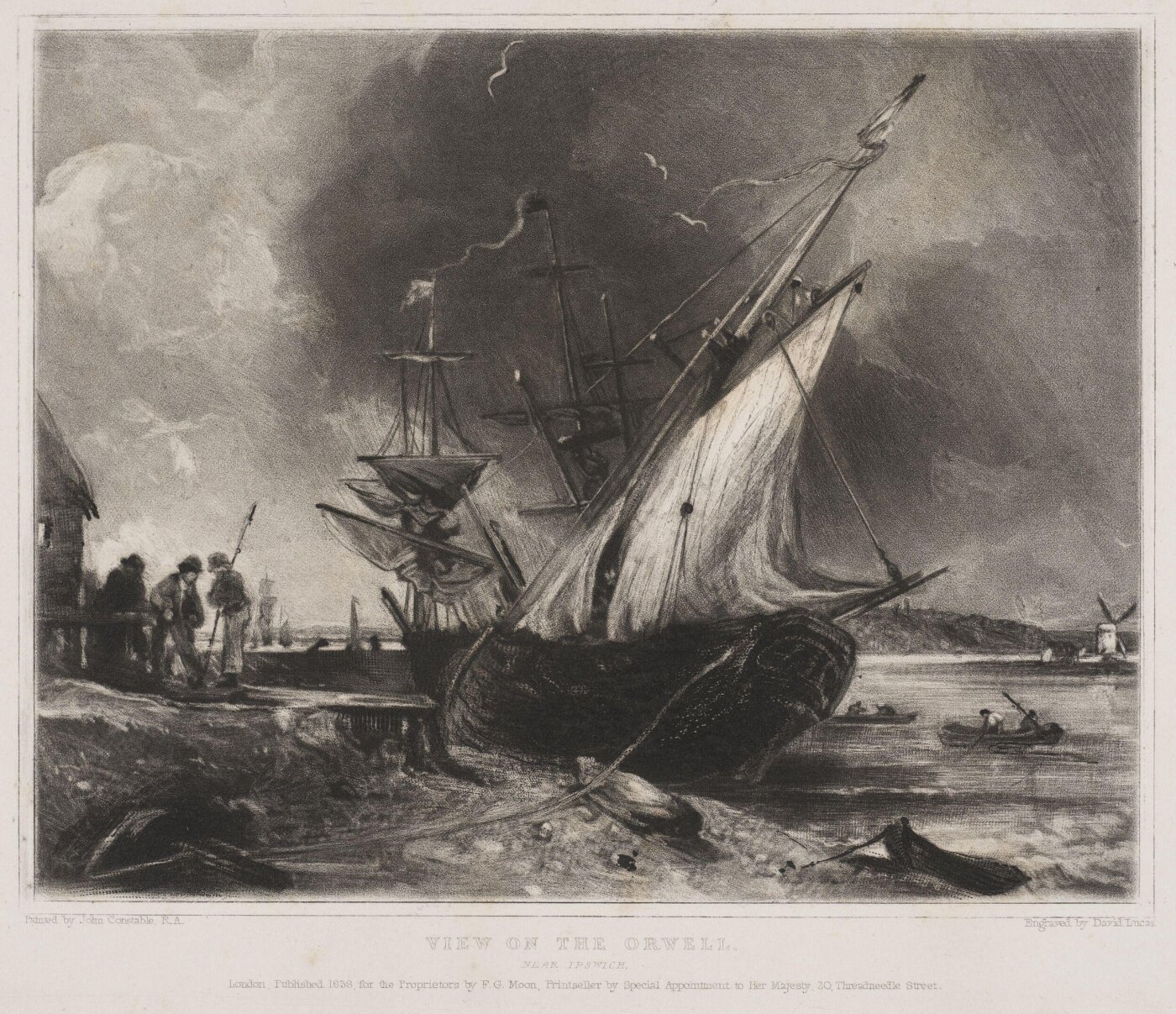Constable, John RA, VIEW ON THE ORWELL